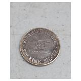 Sunshine mint 1/2-ounce silver coin. K-29