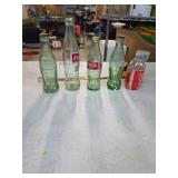 Vintage Coca-Cola bottle collection. B-50
