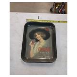 Vintage metal Coca-Cola serving tray. B-33