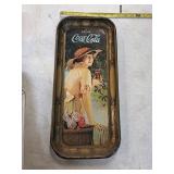 Vintage Coca-Cola serving tray. B-29