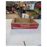 Antique Coca-Cola wooden tray. B-21