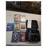 Massager and DVDs. S-19