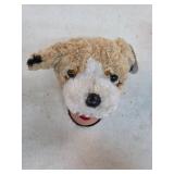 Singing dogs head puppet. 80-2