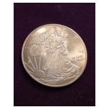 Walking liberty 1 oz copper round. 2-2