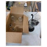 Vintage candle holders. 8-7