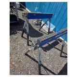 pair of Kobalt adjustable sawhorses. 41-33