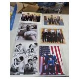 Signed pictures, no COA. 80-20