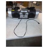 JVC CD/cassette/FM radio boom box. 41-1