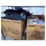 2 boxes and drawers of items. K-2