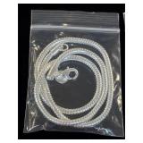 .925 silver necklace. 80-11