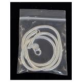 .925 silver necklace. 80-12