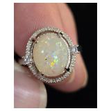 Opal ring. 80-10