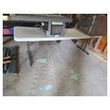 8ft folding table.