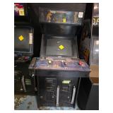 4 player turtles arcade, works but needs tube. 38