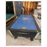 Air hockey table. 97
