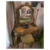 Antique Venetian Rococo style vanity. D362