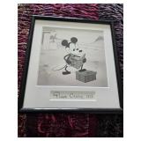 Disney Plane Crazy 1928 with COA. D422