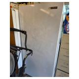 Gibson standing freezer, working. D600