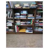 Bookcase 48in tall, 3ft wide, 1ft deep. D439