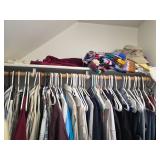 Everything on right side of closet. D429