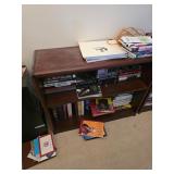 Bookcase 28in tall, 35 wide, 13 deep. D401