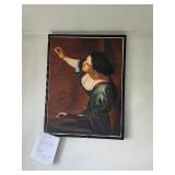 Self Portrait as the Allegory of painting. D412