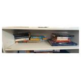 Shelf of books. D249