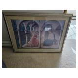 Print of Annunciation by Fra Angelico. D488