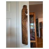 Carved Alaska Totem. d-194