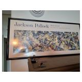 Jackson Pollock Frieze print. D453