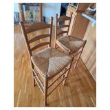 Italian made wooden chairs. D-2