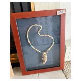 Framed Native Necklace. d-182
