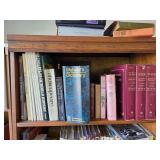 Shelf of books. D563