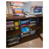 Contents of bookshelf. D399