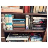 All books on shelf see pictures. D276