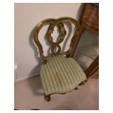 Antique Venetian Rococo style chairs. D349