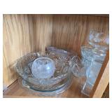 Beautiful lot of lead crystal items. D38