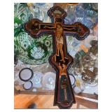 Decorative crucifix signed Russian origin. D319