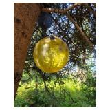 Blown glass ornament, likely Murano. D625