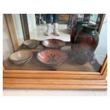 Shelf of Art Pieces. d-223