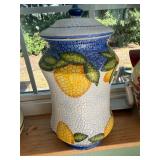 Nonni's Biscotti Jar. d-117