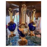 Vintage Italian Murano glass decanter. D318