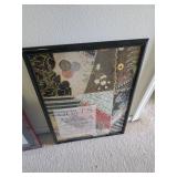 Framed Alaska quilts. D480