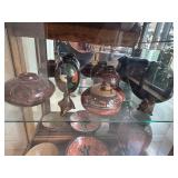 Shelf of Art Pieces. d-222