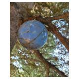 blown glass ornament. D627