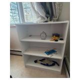 Bookshelf with contents. D261