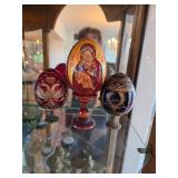 Traditional Russian Orthodox Easter eggs. D319
