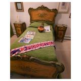 18th century Venetian Rococo style bed. D346