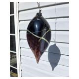 Blown glass ornament, likely Murano. D631