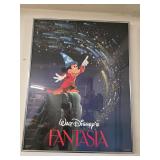 Framed Fantasia poster. D540